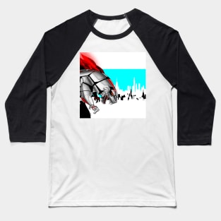 mechagodzilla in the city Baseball T-Shirt